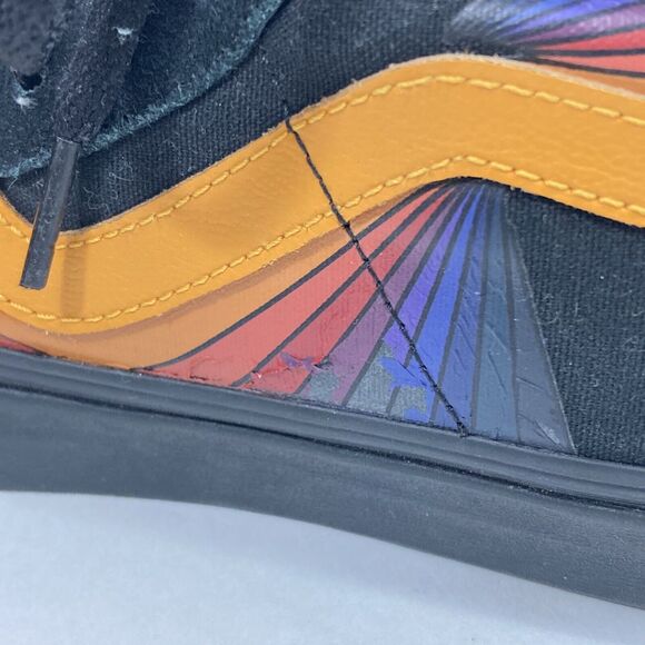 Vans OTW-Men's Sz 5.5/Women's Sz 7 -Black Sunset Burst-Skate Hi-Top Shoe- 721356 - Picture 8 of 15